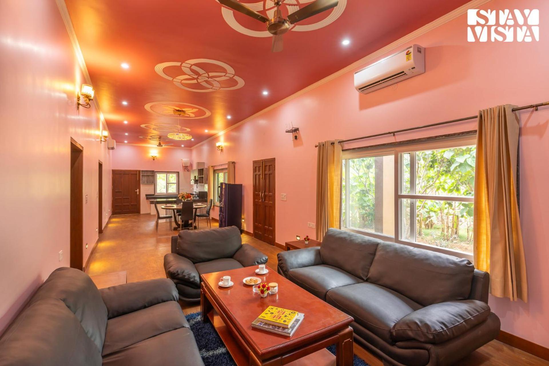 Stayvista At Maple Farms With Pool, Bbq & Bonfire Sohna Экстерьер фото