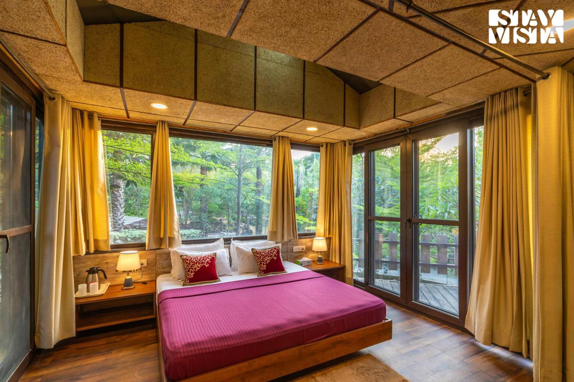 Stayvista At Maple Farms With Pool, Bbq & Bonfire Sohna Экстерьер фото