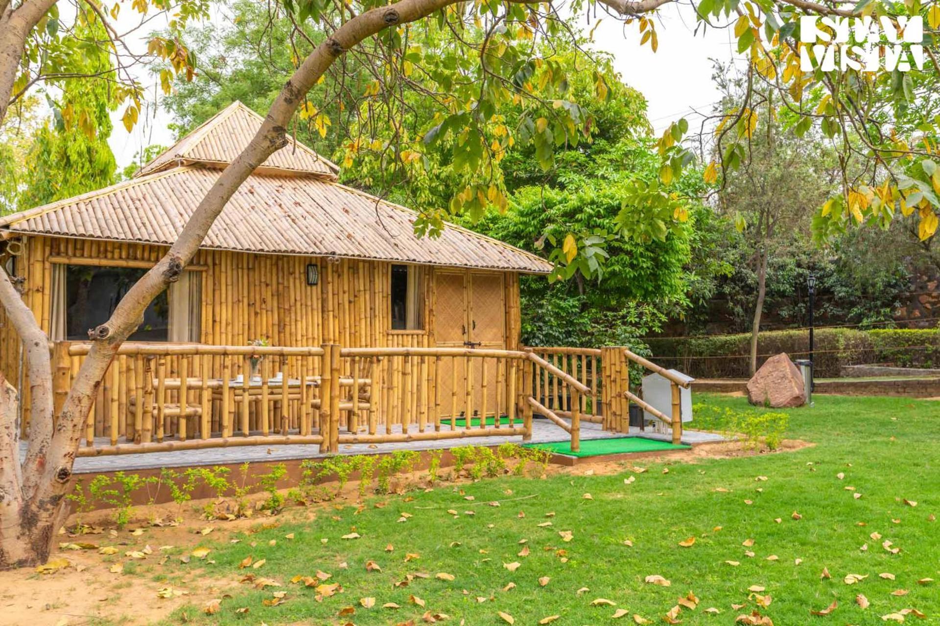 Stayvista At Maple Farms With Pool, Bbq & Bonfire Sohna Экстерьер фото